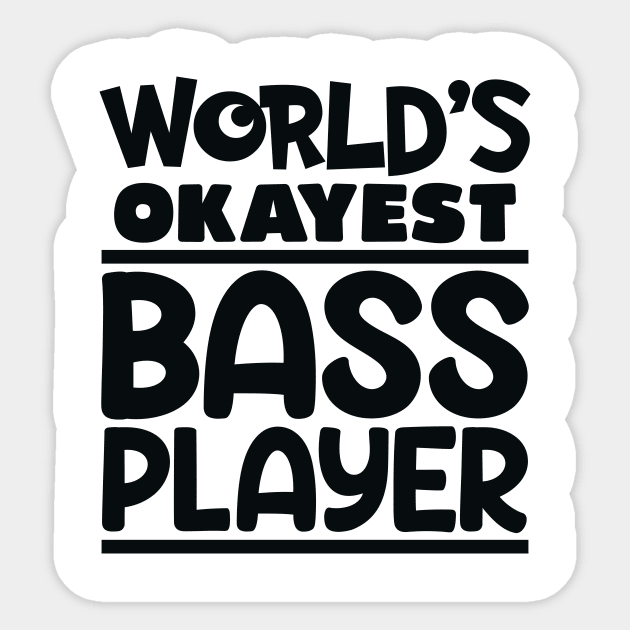 Bass player Sticker by Polli